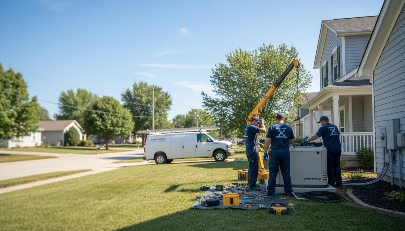 Generator Installation in Van Dyne, WI near me